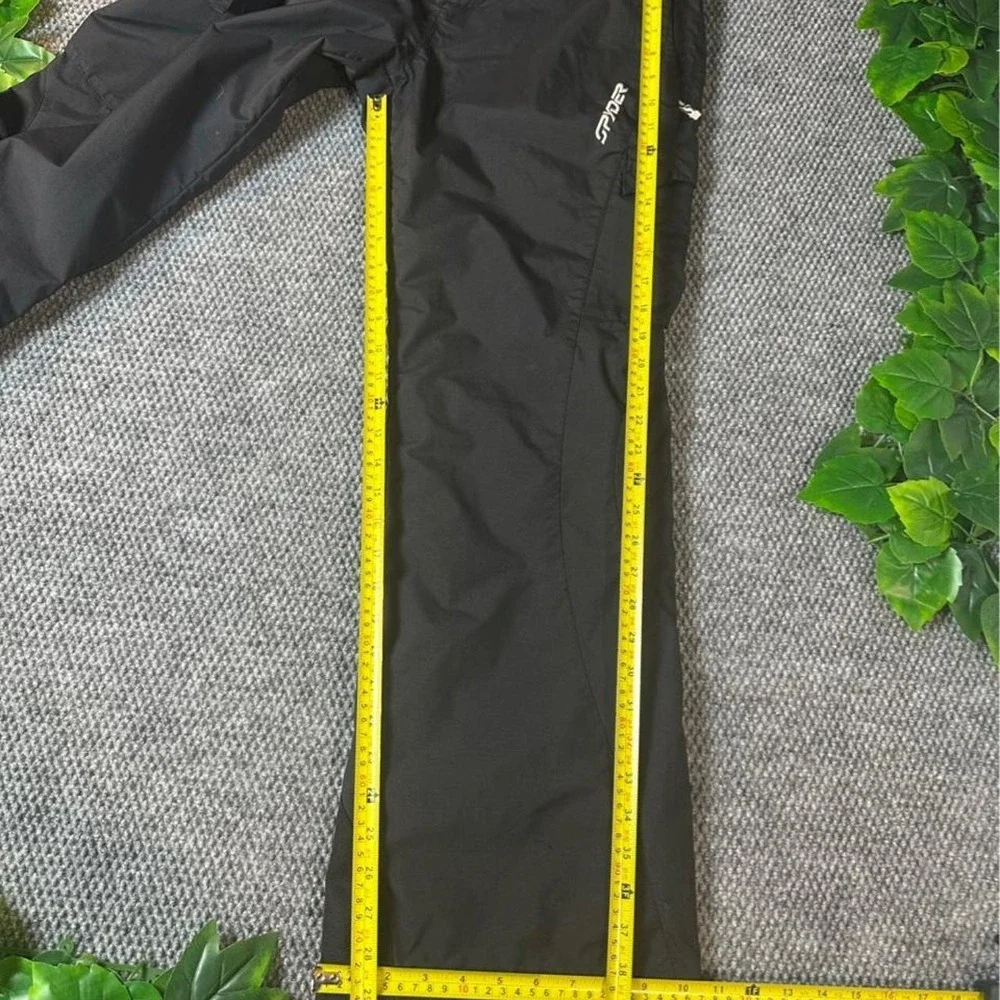 Spyder Black Insulated Ski Snow Pants Cargo Winter